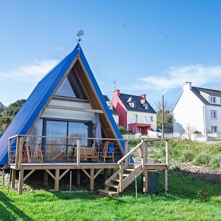 Le Tipi Bleu Tiny House Neuve Avec Terrasse Et Jardin Villa Camaret-sur-Mer Kültér fotó