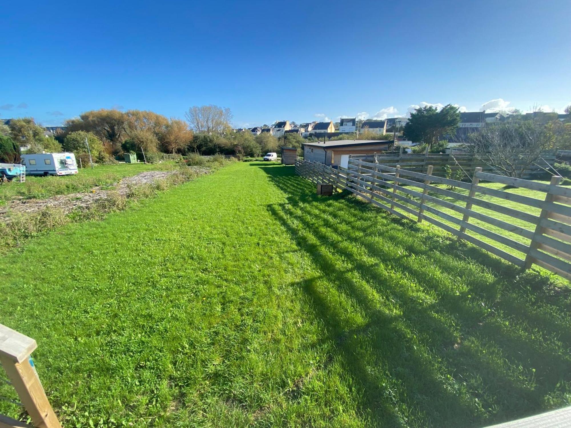 Le Tipi Bleu Tiny House Neuve Avec Terrasse Et Jardin Villa Camaret-sur-Mer Kültér fotó